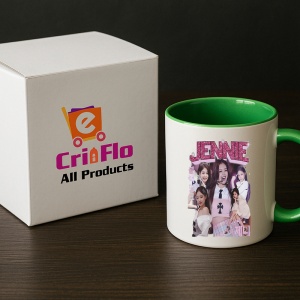 Cana K-POP cu formatia trupa KPOP JENNIE BLACK PINK 670 - Img 19