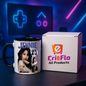 Cana K-POP cu formatia trupa KPOP JENNIE KIM 672 - Img 34