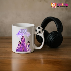 Cana K-POP cu formatia trupa KPOP JISSO PURPLE 684 - Img 12
