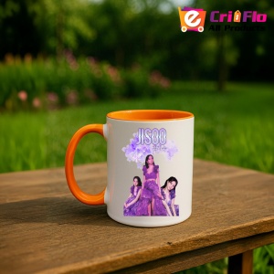Cana K-POP cu formatia trupa KPOP JISSO PURPLE 684 - Img 42
