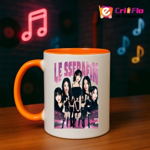 Cana K-POP cu formatia trupa KPOP LE SSERAFIM 699 - Img 40
