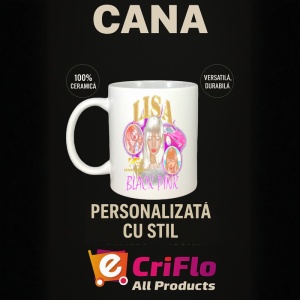Cana K-POP cu formatia trupa KPOP LISA BLACK PINK 709 - Img 18