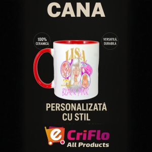 Cana K-POP cu formatia trupa KPOP LISA BLACK PINK 709 - Img 48