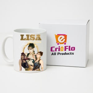 Cana K-POP cu formatia trupa KPOP LISA GOLD 710 - Img 14