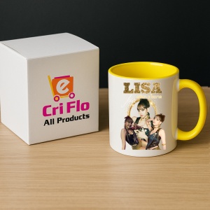 Cana K-POP cu formatia trupa KPOP LISA GOLD 710 - Img 29