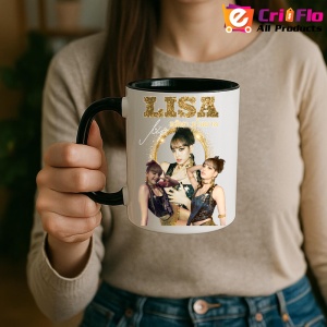 Cana K-POP cu formatia trupa KPOP LISA GOLD 710 - Img 35