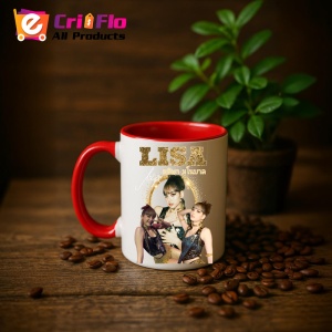 Cana K-POP cu formatia trupa KPOP LISA GOLD 710 - Img 47