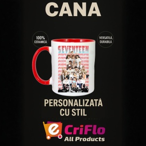 Cana K-POP cu formatia trupa KPOP SEVENTEEN 734 - Img 48