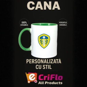 Cana Leeds United F.C .Anglia , cu logoul stema echipei, Cadoul Perfect - Img 20