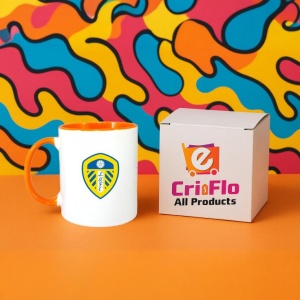 Cana Leeds United F.C .Anglia , cu logoul stema echipei, Cadoul Perfect - Img 39
