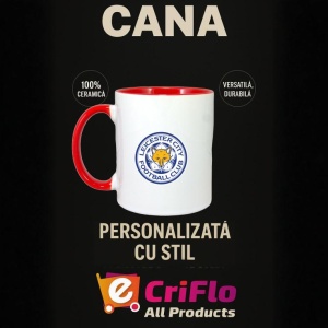 Cana Leicester City FC Anglia , cu logoul stema echipei, Cadoul Perfect - Img 45