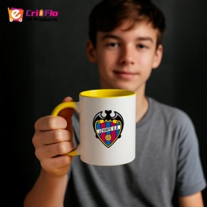 Cana Levante UD Spania , cu logoul stema echipei, Cadoul Perfect - Img 33