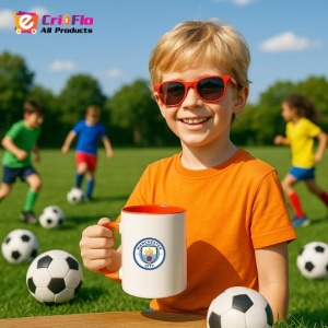 Cana Manchester City Anglia , cu logoul stema echipei, Cadoul Perfect - Img 47