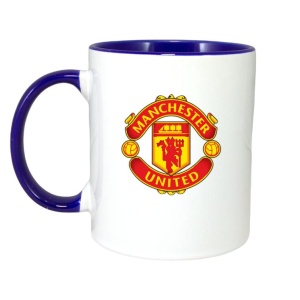 Cana Manchester United FC Anglia , cu logoul stema echipei, Cadoul Perfect - Img 4
