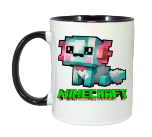 Cana Minecraft Axolotl Albastru - Img 6