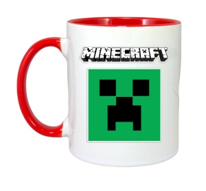 Cana Minecraft Ceeper cu Logo - Img 8