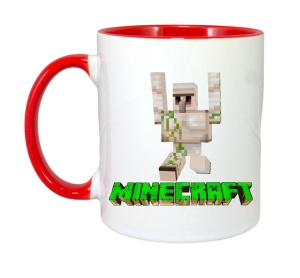 Cana Minecraft Golem Alb - Img 8