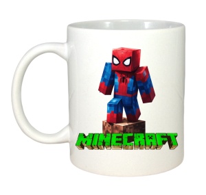 Cana Minecraft Spiderman Pixelat - Img 3
