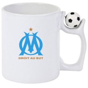 Cana Olympique de Marseille Franta , cu logoul stema echipei, Cadoul Perfect
