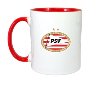 Cana PSV Eindhoven Olanda , cu logoul stema echipei, Cadoul Perfect - Img 8