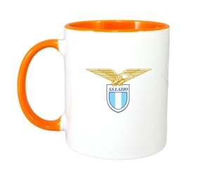 Cana SS Lazio Italia , cu logoul stema echipei, Cadoul Perfect - Img 7