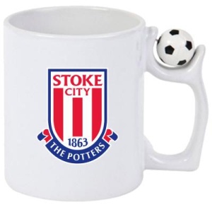 Cana Stoke City Anglia , cu logoul stema echipei, Cadoul Perfect