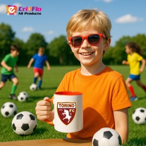 Cana Torino FC Italia , cu logoul stema echipei, Cadoul Perfect - Img 47