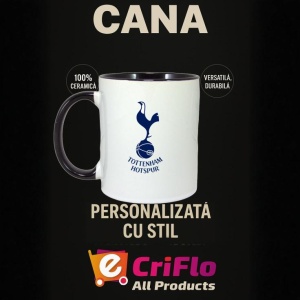 Cana Tottenham Hotspur Anglia , cu logoul stema echipei, Cadoul Perfect - Img 35