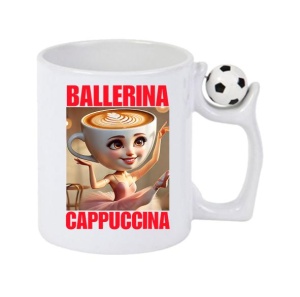 Cana Tralalero TraLaLa cu Ballerina Cappuccina - Italian Brainrot Meme - Img 9