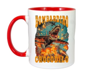 Cana Tralalero TraLaLa cu Bombadiro Crocodilo Meme Crocodilo Fire - Italian Brainrot - Img 7