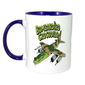 Cana Tralalero TraLaLa cu Bombadiro Crocodilo Meme Crocodilo Funny Italian Brainrot - Img 3