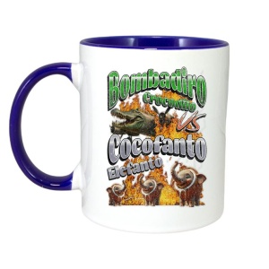 Cana Tralalero TraLaLa cu Bombadiro VS Cocofanto Funny Italian Brainrot Meme Graphic - Img 4