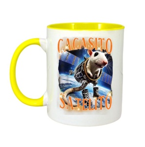 Cana Tralalero TraLaLa cu Cacasito Satelito Italian Brainrot Silly Rat Meme - Img 4