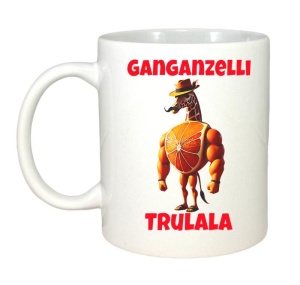 Cana Tralalero TraLaLa cu Ganganzelli Trulala Italian Brainrot Meme Humor