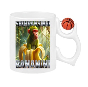 Cana Tralalero TraLaLa cu Shimpansinni Bananini Monkey Banana Italian Brainrot Meme - Img 8
