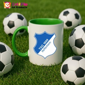 Cana TSG Hoffenheim Germania , cu logoul stema echipei, Cadoul Perfect - Img 23