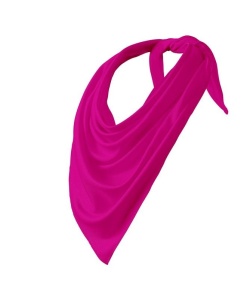 Esarfa unisex de culoare roz