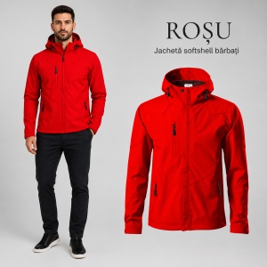 Geacă Bărbați tip Jachetă Softshell cu Glugă, Impermeabilă și Elastică – Nano 531 - Img 14