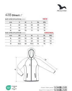 tabel marimi dimensiuni pentru hanoracul fleece dama