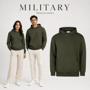 Hanorac Unisex Damă și Bărbați cu Glugă – 60% Bumbac, Interior Pieptănat, 280 g/m², XS–4XL - Img 18