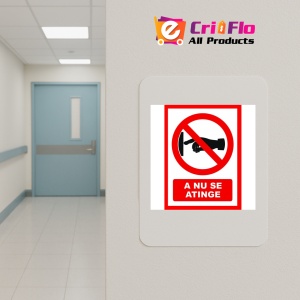Indicator A nu se atinge, Sticker autocolant - Img 4