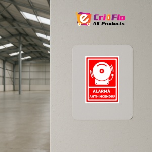 Indicator Alarma ant-iincendiu, Sticker autocolant - Img 4