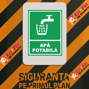 Indicator Apa potabila, Sticker autocolant - Img 3