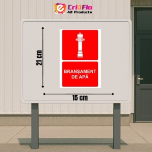 Indicator Bransament de apa PSI autoadeziv sticker autocolantSticker autocolant - Img 2