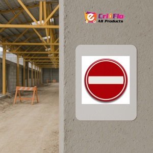 Indicator cu circulatia accesul interzis, Sticker autocolant - Img 5