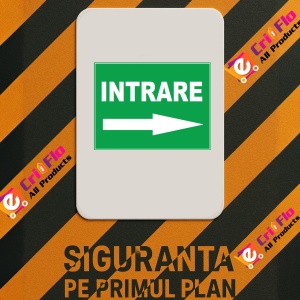 Indicator Cu intrare prin dreapta, Sticker autocolant - Img 3