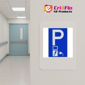 Indicator de parcare nuai pentru masini electrice), Sticker autocolant - Img 4