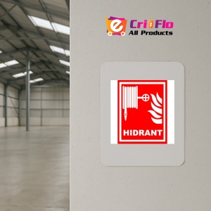 Indicator De semnalizare hidrant, Sticker autocolant - Img 3