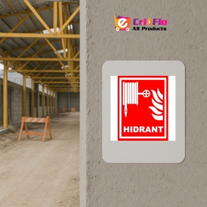 Indicator De semnalizare hidrant, Sticker autocolant - Img 5