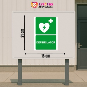 Indicator Defibrilator, Sticker autocolant - Img 2